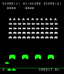 Space Invaders + Space Invaders M Screenthot 2